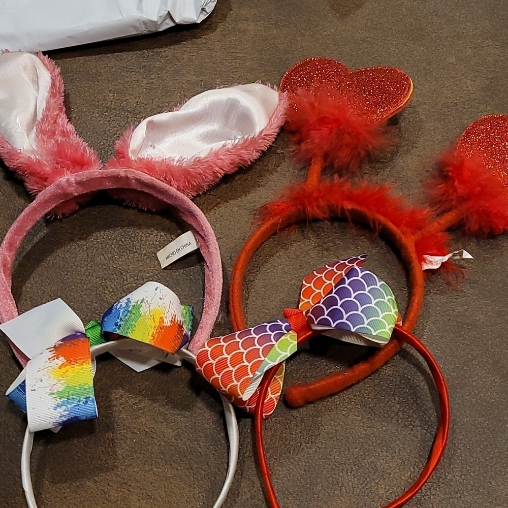 Headbands Girls valentine Easter